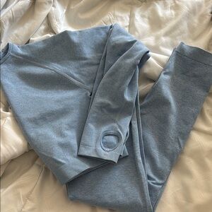 Women’s Linke New* Blue and Leggings Set